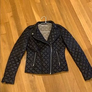 XS Kenneth Cole Quilted MotorCycle Jacket